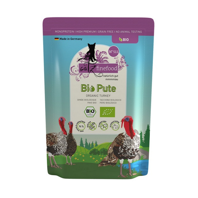 Catz Finefood Bio N.511 Indyk saszetka 85g