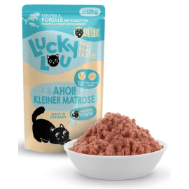 Lucky Lou Lifestage Kitten Drób i pstrąg saszetka 125g