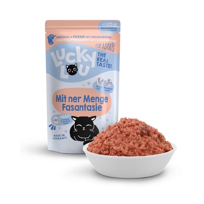 Lucky Lou Lifestage Adult Drób i bażant saszetka 125g