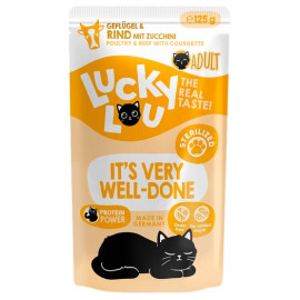 Lucky Lou Lifestage Sterilized Drób i wołowina saszetka 125g