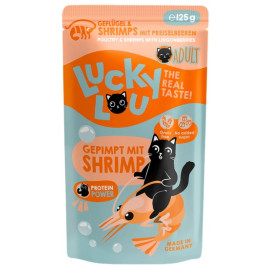 Lucky Lou Lifestage Adult Drób i krewetki saszetka 125g