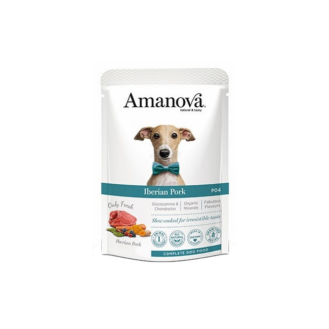 Amanova Dog Adult Iberian Pork - wieprzowina saszetka 100g [P04]