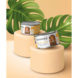 Amanova Cat Chicken Fillets - kurczak w bulionie puszka 70g [01]