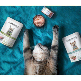 Amanova Cat Brilliant Beef & Chicken - wołowina i kurczak saszetka 85g [P14]