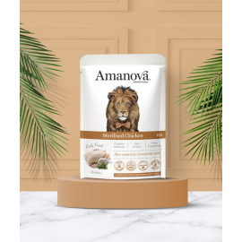 Amanova Cat Sterilised Chicken - kurczak saszetka 85g [P10]