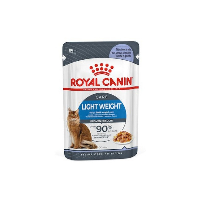 Royal Canin Light Weight Care w galaretce karma mokra dla kotów dorosłych, z tendencją do nadwagi saszetka 85g