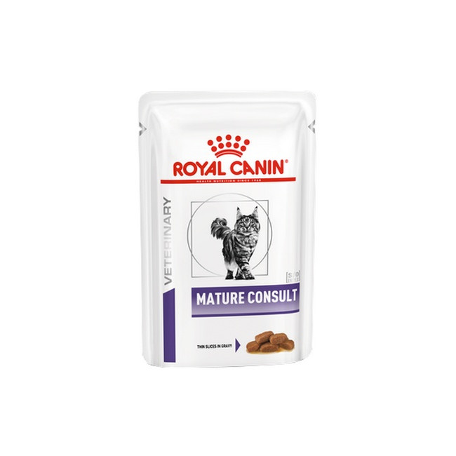 Royal Canin Veterinary Care Mature Consult Cat sos saszetka 85g