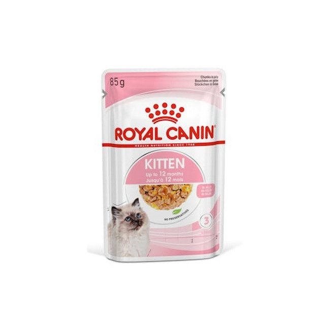 Royal Canin Kitten w galaretce karma mokra dla kociąt do 12 miesiąca życia saszetka 85g