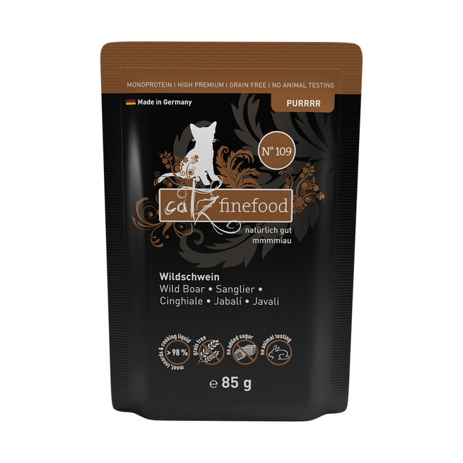 Catz Finefood Purrrr N.109 Dzik saszetka 85g