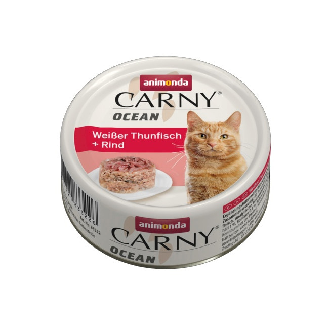 Animonda Carny Ocean tuńczyk i wołowina 80g