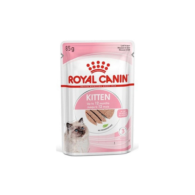 Royal Canin Kitten pasztet (loaf) karma mokra dla kociąt do 12 miesiąca życia saszetka 85g
