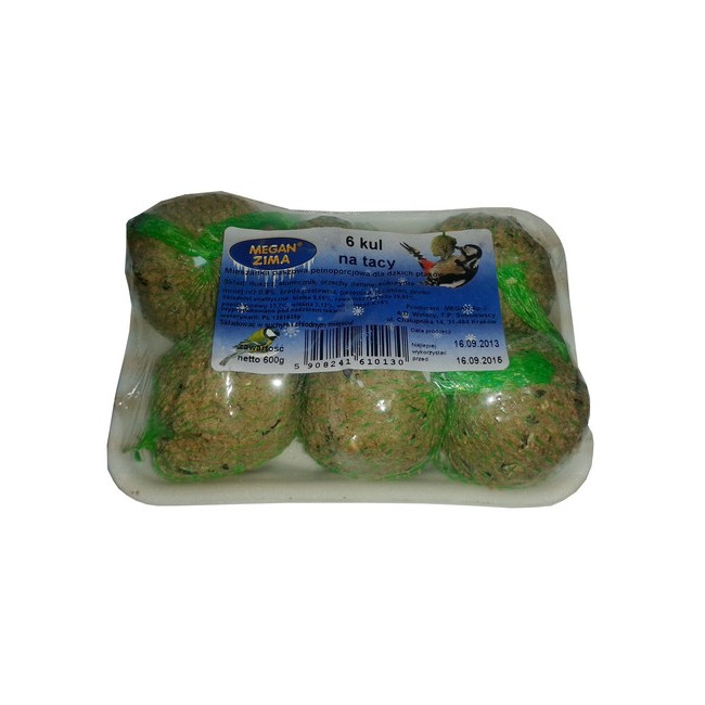 Megan Kule dla sikorek małe 6szt [ME65]