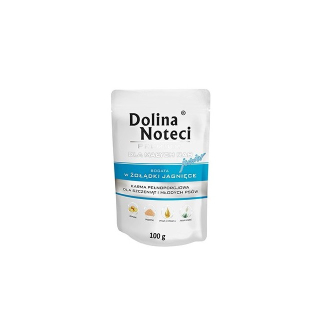 Dolina Noteci Premium Pies Junior Żołądki jagnięce saszetka 100g