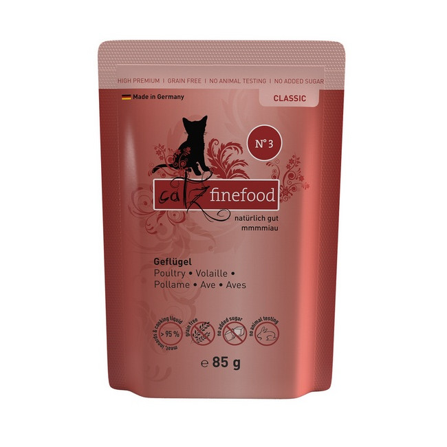 Catz Finefood Classic N.03 Drób saszetka 85g
