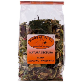 Herbal Pets Natura szczura - karma ziołowo-warzywna 150g