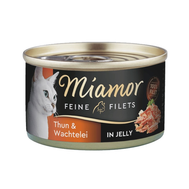Miamor Feine Filets Dose Thunfisch & Wachtelei - tuńczyk i przepiórka 100g