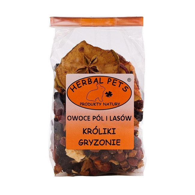 Herbal Pets Owoce pól i lasów dla królika i gryzoni 100g