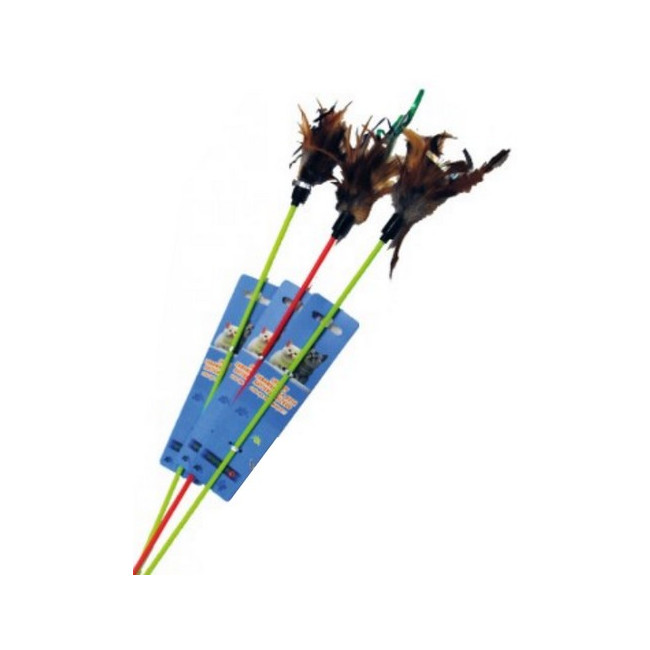 Yarro Zabawka patyk z piórkiem [Y0209]