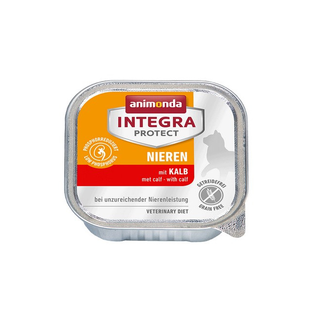 Animonda Integra Protect Nieren dla kota - z cielęciną tacka 100g