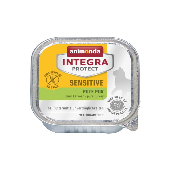 Animonda Integra Protect Sensitive dla kota - z indykiem tacka 100g