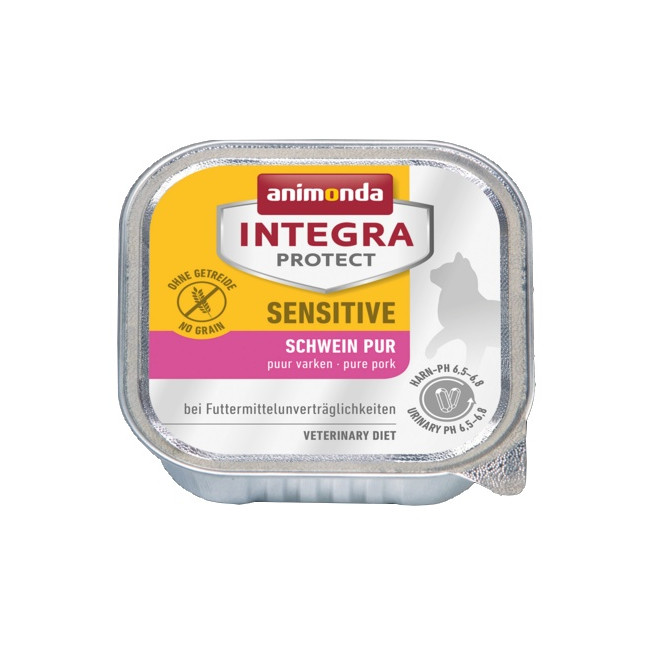 Animonda Integra Protect Sensitive dla kota - z wieprzowiną tacka 100g