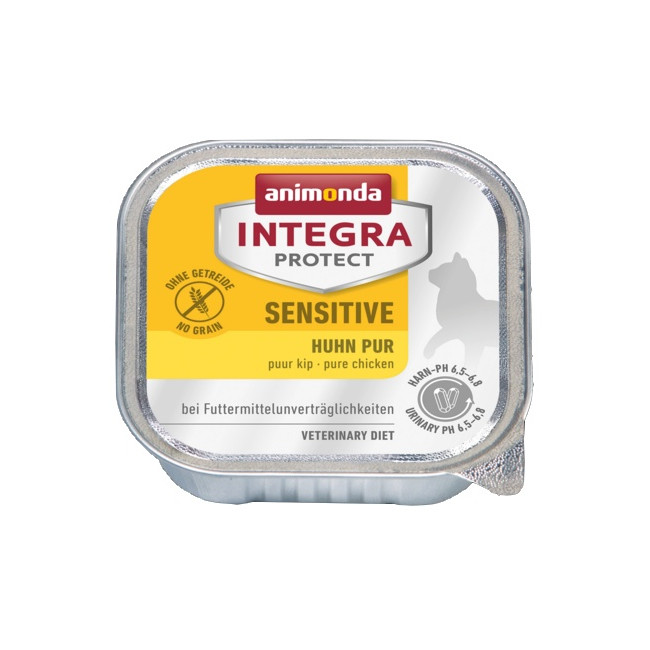 Animonda Integra Protect Sensitive dla kota - z kurczakiem tacka 100g