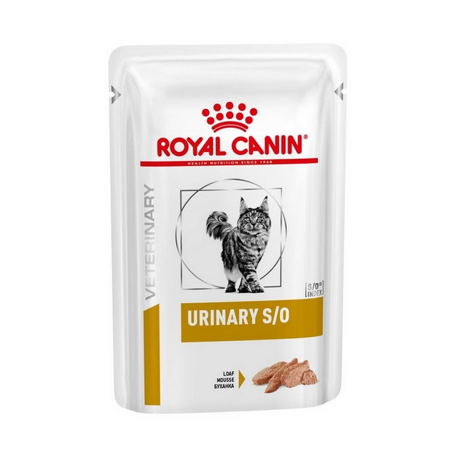 Royal Canin Veterinary Diet Feline Urinary S/O in loaf saszetka 85g