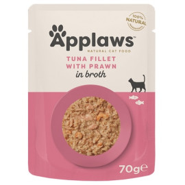 Applaws saszetka dla kota Tuńczyk i Krewetki Pacyficzne 70g