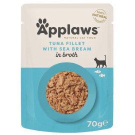 Applaws saszetka dla kota Tuńczyk i Leszcz 70g