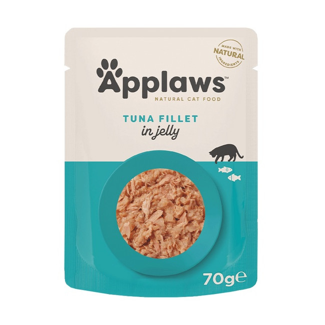 Applaws saszetka dla kota tuńczyk w galaretce 70g