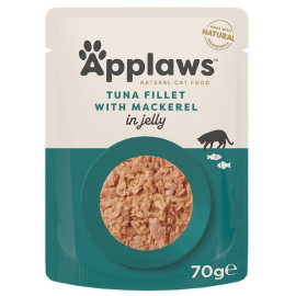 Applaws saszetka dla kota tuńczyk z makrelą w galaretce 70g