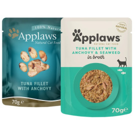 Applaws saszetka dla kota Tuńczyk, Anchois i Wodorosty 70g