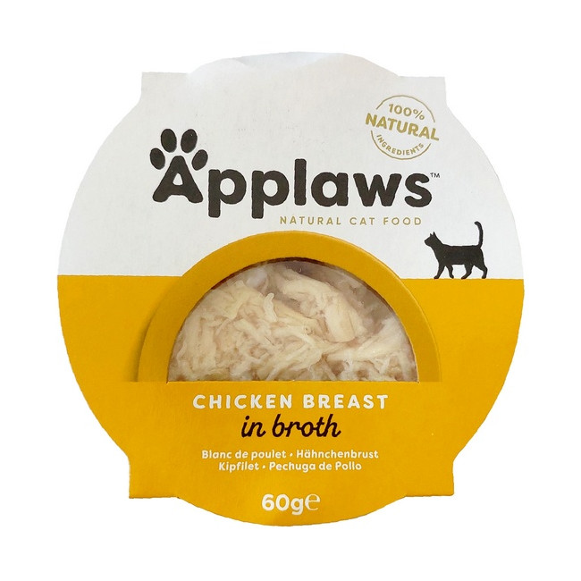 Applaws miseczka dla kota Pierś z Kurczaka z Ryżem 60g