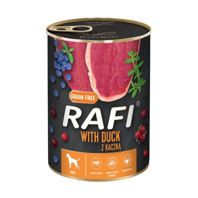Rafi Pies Kaczka puszka 400g