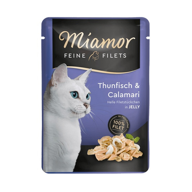 Miamor Feine Filets Tuńczyk & Kalmary saszetka 100g