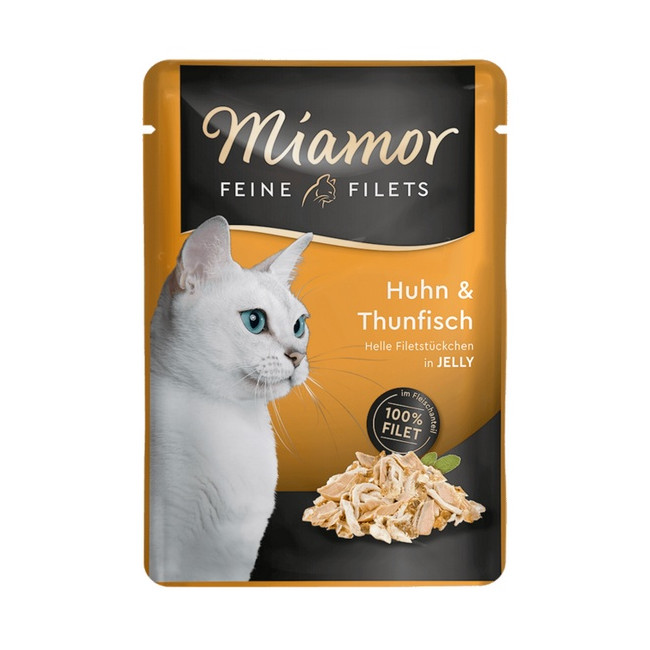 Miamor Feine Filets Kurczak & Tuńczyk saszetka 100g