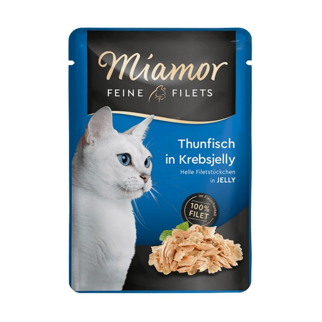 Miamor Feine Filets Tuńczyk & Galaretka krabowa saszetka 100g