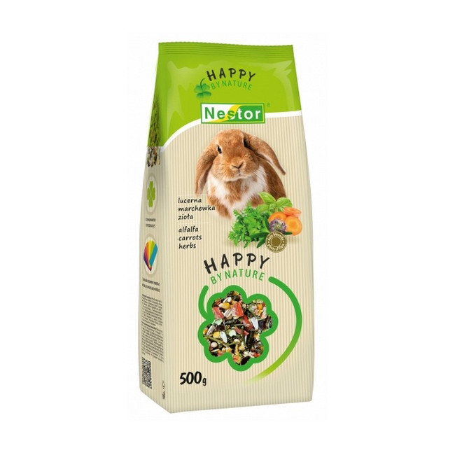 Nestor Pokarm Królik lucerna, marchewka, zioła 700ml