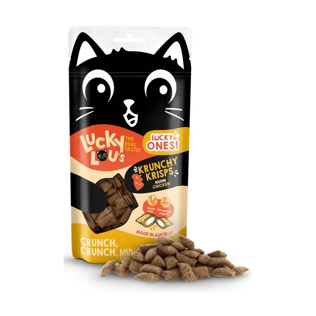 Lucky Lou Lucky Ones Krunchy Krisps Kurczak 60g