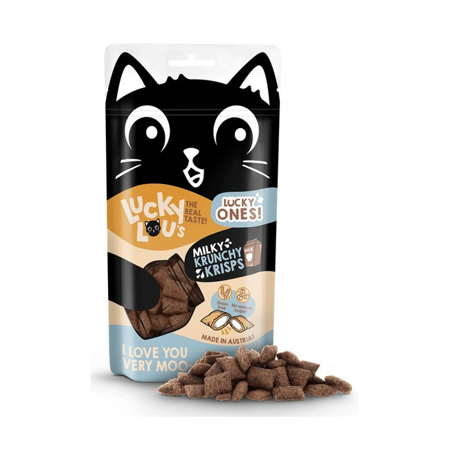 Lucky Lou Lucky Ones Krunchy Krisps Mleko 60g