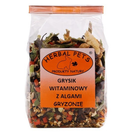 Herbal Pets Grysik witaminowy z algami dla gryzoni 150g
