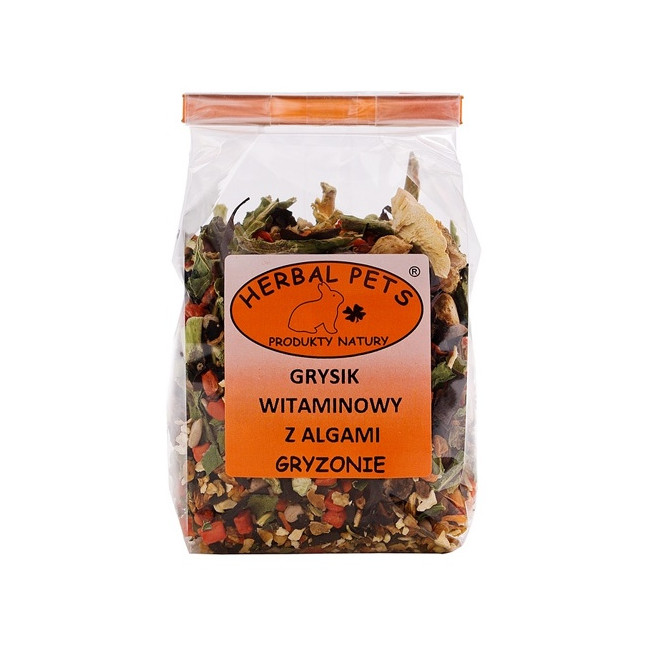 Herbal Pets Grysik witaminowy z algami dla gryzoni 150g