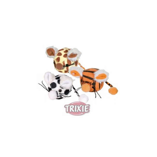 Trixie Mysz kulka pluszowa 4,5cm [4554]