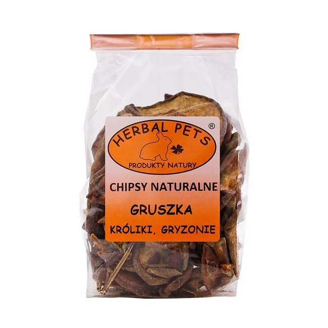 Herbal Pets Chipsy naturalne - gruszka 75g