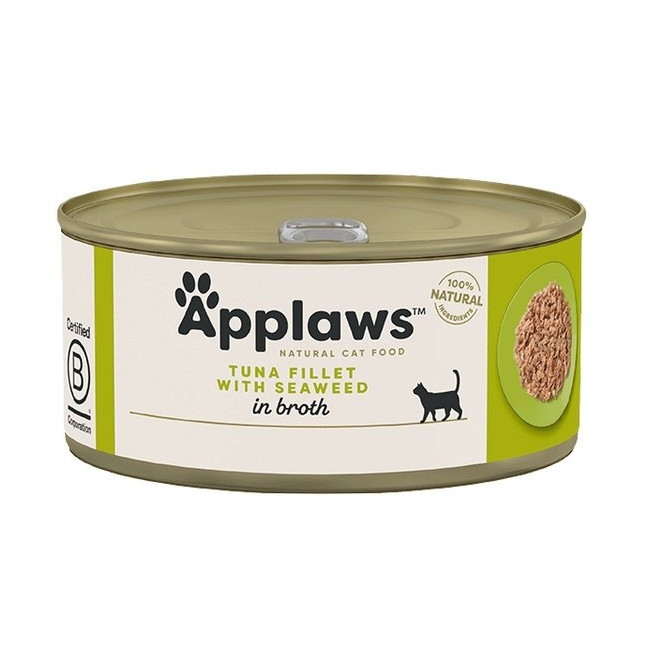 Applaws puszka dla kota Tuńczyk i Wodorosty 70g