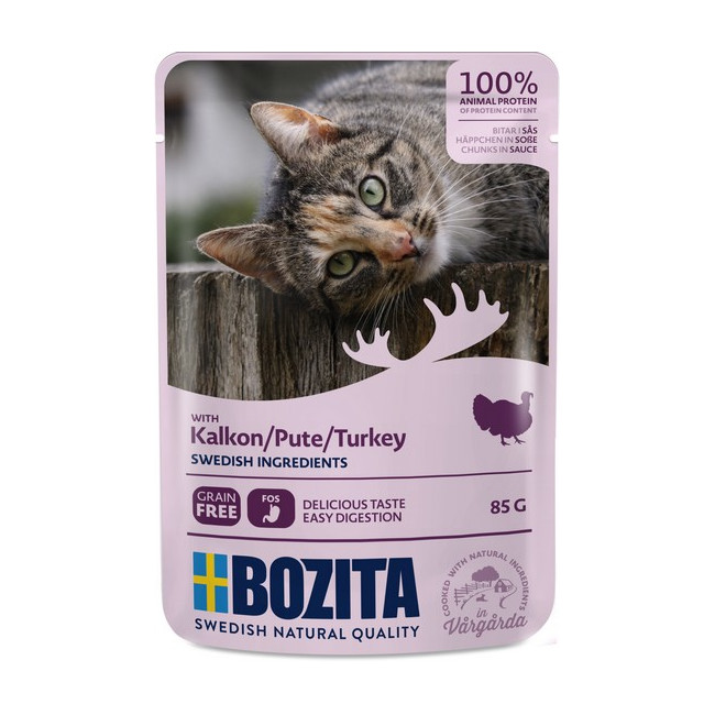 Bozita Cat Indyk w sosie saszetka 85g