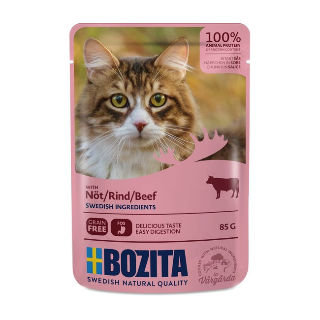 Bozita Cat Wołowina w sosie saszetka 85g
