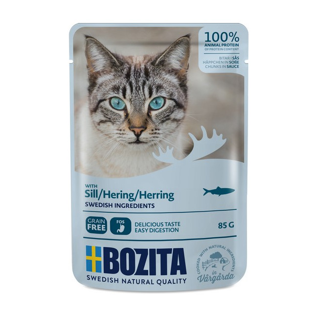 Bozita Cat Śledź w sosie saszetka 85g