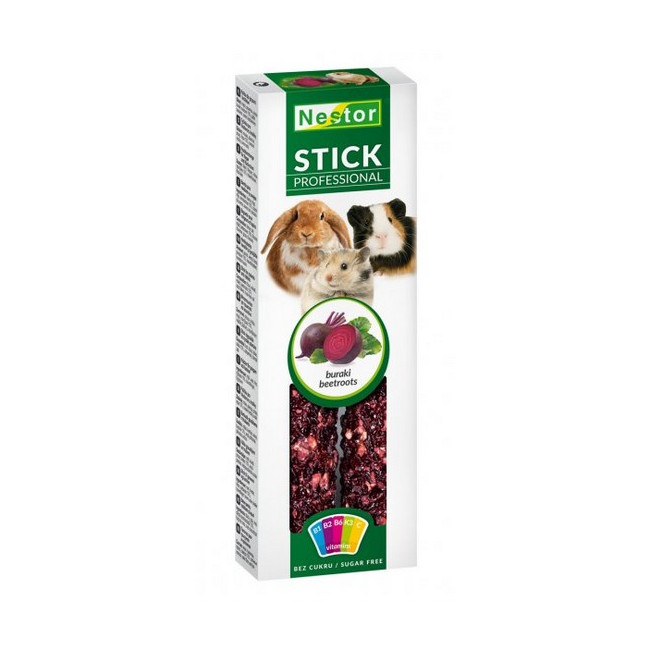 Nestor Kolba Gryzoń Professional buraki 2szt