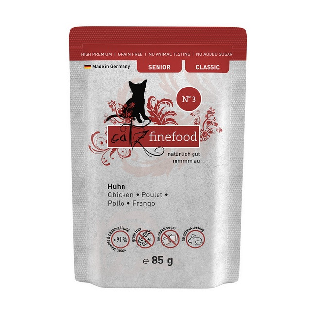 Catz Finefood Classic Senior N.03 Kurczak saszetka 85g